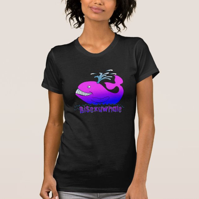Bisexuwhale T-Shirt (Vorderseite)