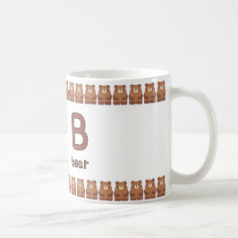 BisforBear–FunAlphabetCupDesign Kaffeetasse