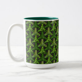 Bishamon-geometrische Bindung Zweifarbige Tasse
