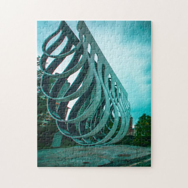 Bishanpark Swing Skulptur Singapur. (Vertikal)