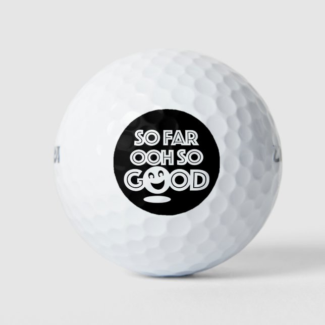 Bisher so gute Golfballen Golfball (Vorderseite)