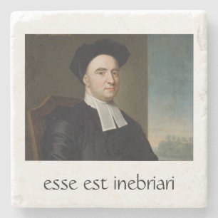 Bishop Berkeley Philosophy Coaster Steinuntersetzer