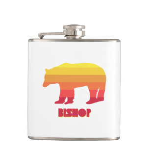 Bishop California Rainbow Bear Flachmann