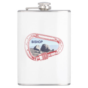 Bishop Climbing Carabiner Flachmann