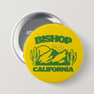 Bishop Kalifornien Button