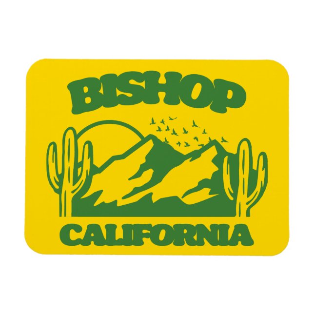 Bishop Kalifornien Magnet (Horizontal)