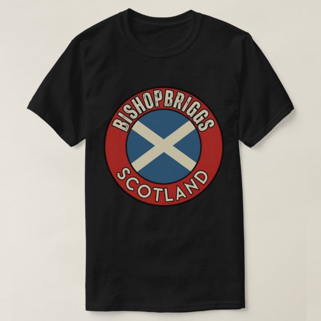 Bishopbriggs, Schottland T-Shirt (Design vorne)