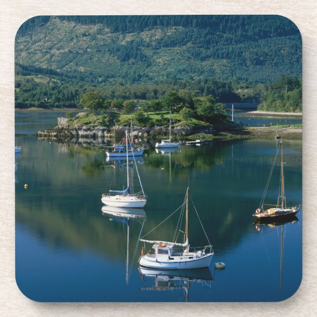 Bishops Bay, Loch Leven, Ballachullish, Untersetzer (Vorderseite)