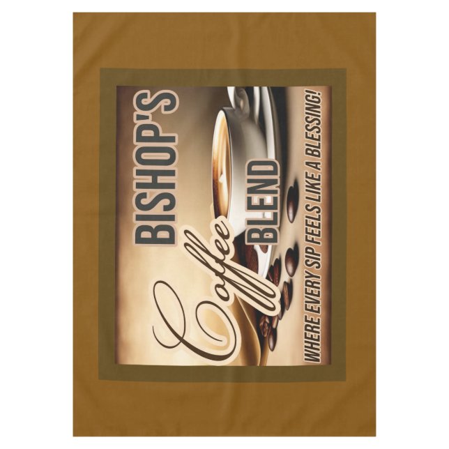 Bishops Coffee Tablecloth 60x84 Tischdecke (Vorderseite)