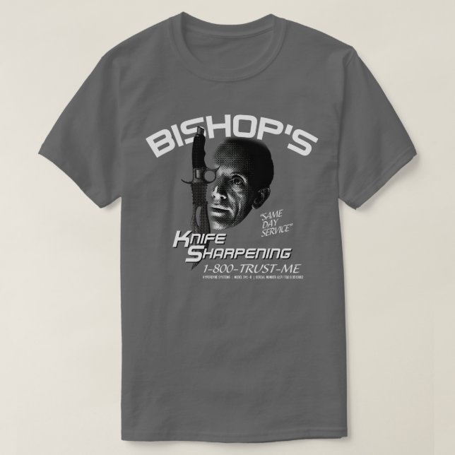 Bishops Knife Sharpening Service T-Shirt (Design vorne)