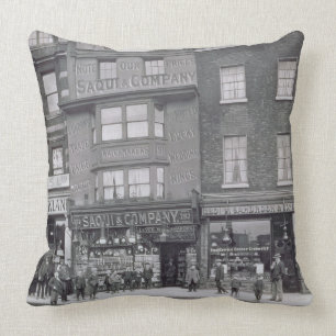 Bishopsgate, von "historischen London-Gebäude Kissen
