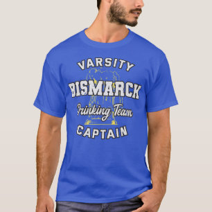 Bismarck Drink Team Captain North Dakota Beer L T-Shirt