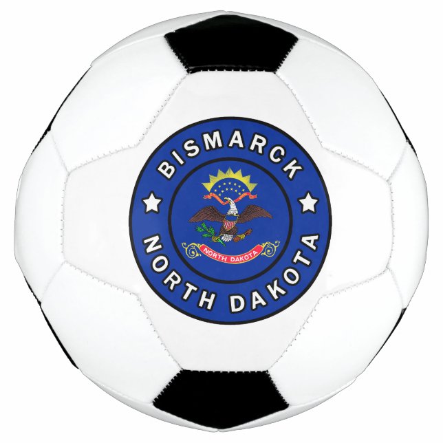 Bismarck North Dakota Fußball (Vorderseite)