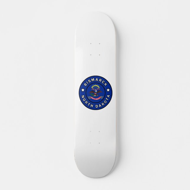 Bismarck North Dakota Skateboard (Vorne)