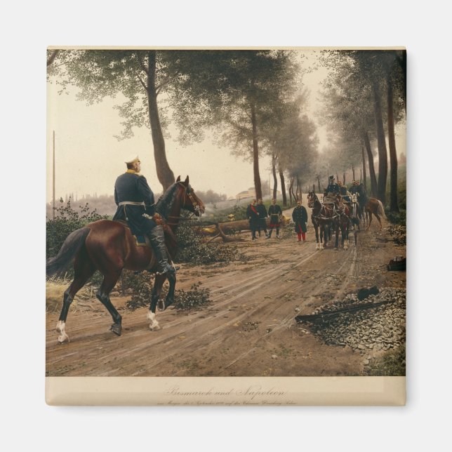 Bismarck und Napoleon Magnet (Vorne)