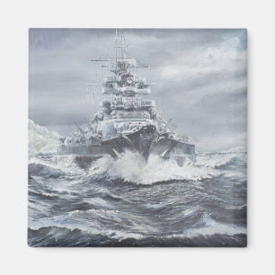 Bismarck vor Grönland-Küste 1900hrs 23rdMay Magnet