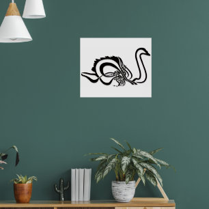 Bismillah Bism Allah Arabische Kalligrafie Islam-K Poster