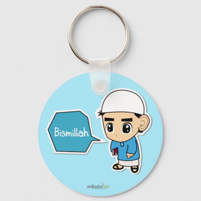 Bismillah Boy Schlüsselanhänger (Vorderseite)