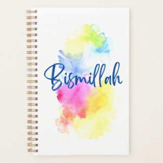 Bismillah Planificateur hebdomadaire/mensuel