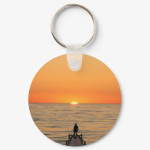 Bismillah- und Sonnenuntergangsdesign-Schlüsselanh
