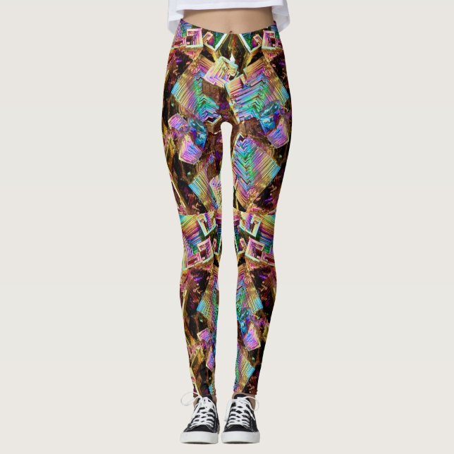 Bismuth City-Luftbild Leggings (Vorderseite)