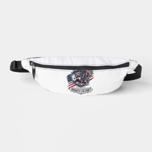 Bison Aigle Patriotique Crête Animal Hybride Patri