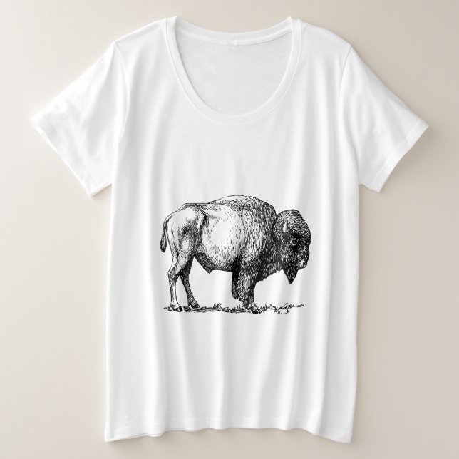 Bison américain de Buffalo (Design devant)