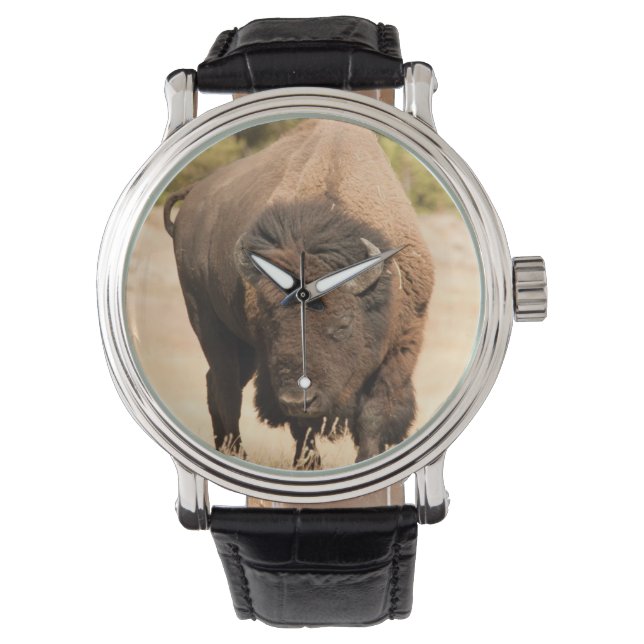 Bison Armbanduhr (Vorderseite)