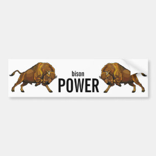Bison Autoaufkleber