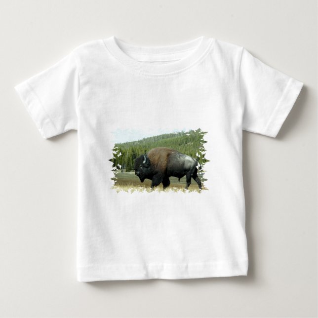 Bison-Baby-T - Shirt (Vorderseite)