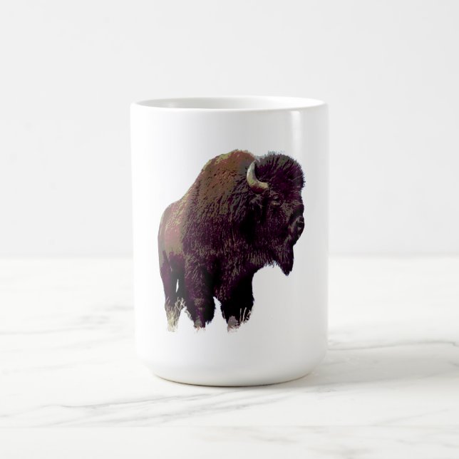 Bison Buffalo  Kaffeetasse (Mittel)