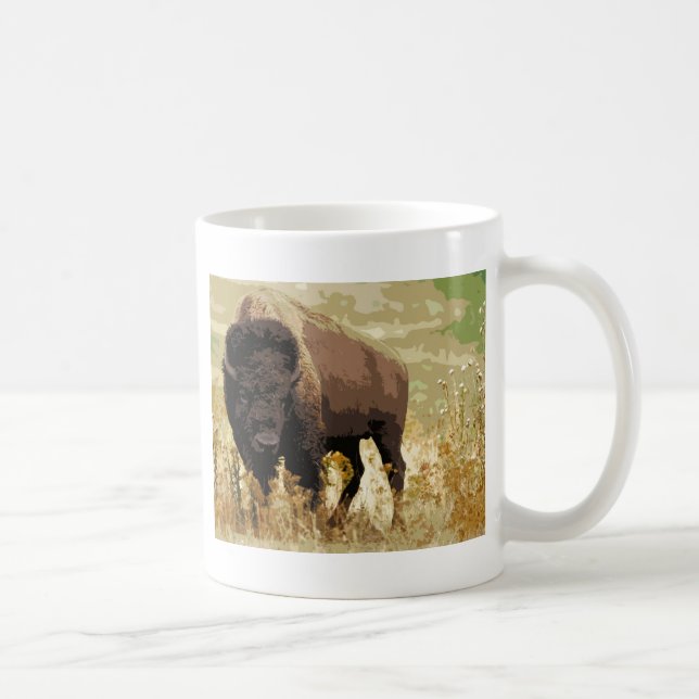 Bison/Buffalo Kaffeetasse (Rechts)