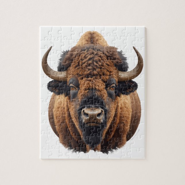 Bison / Büffel (Vertikal)