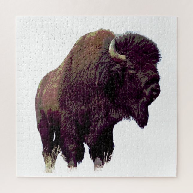 Bison Büffel  (Vertikal)
