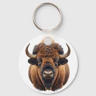 Bison / Büffel Schlüsselanhänger