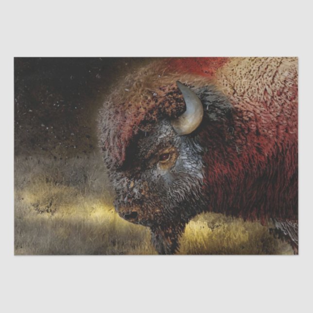 Bison Decoupage Tissue Paper Seidenpapier (Vorderseite)