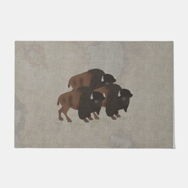 Bison Doormat Fußmatte (Vorderseite)
