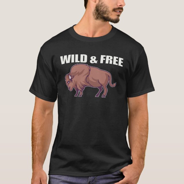 Bison for Bison T-Shirt (Vorderseite)