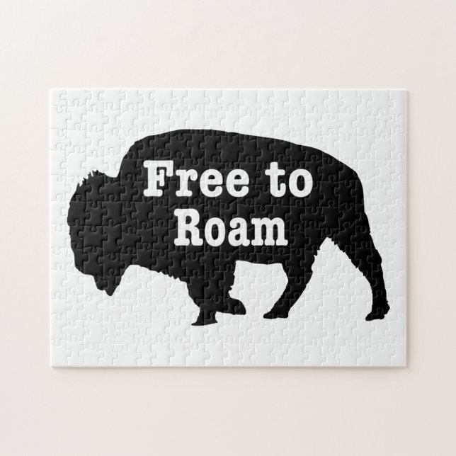 Bison free to roam (Horizontal)