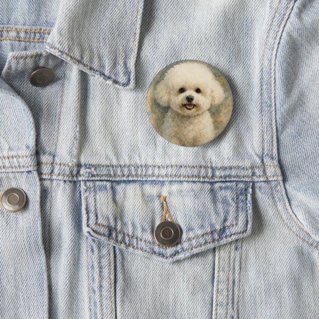 Bison Frise Button (Beispiel)