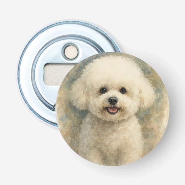 Bison Frise Flaschenöffner (Vorderseite)