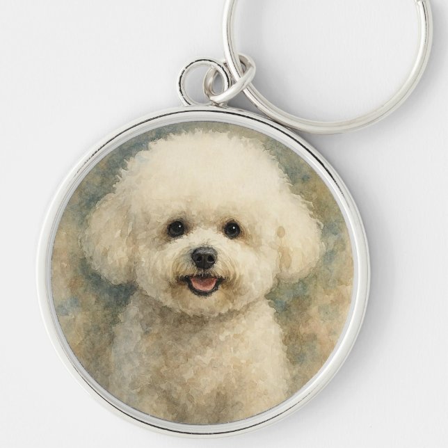 Bison Frise Schlüsselanhänger (Vorne)