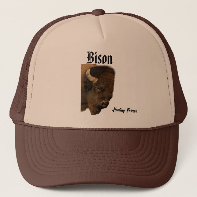 Bison Hat Truckerkappe (Vorderseite)