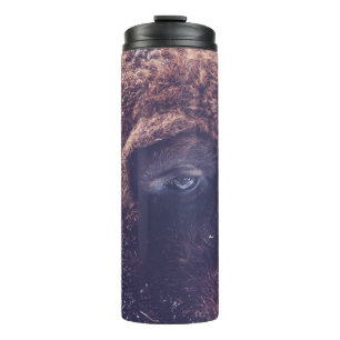 BISON IM WINTER THERMOSBECHER
