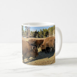 Bison in Colorado Kaffeetasse