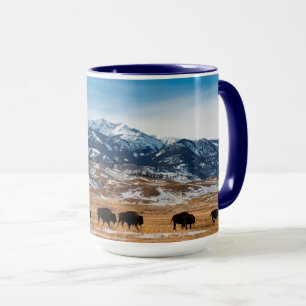 Bison-Migration Tasse