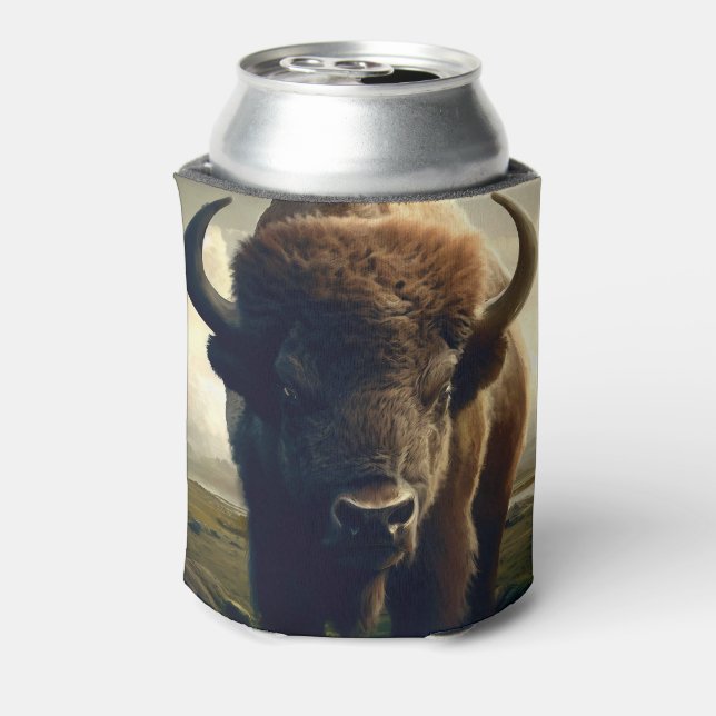 Bison Painting Dosenkühler (Kanne Rückseite)