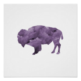 Bison Poster