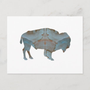 Bison Postkarte