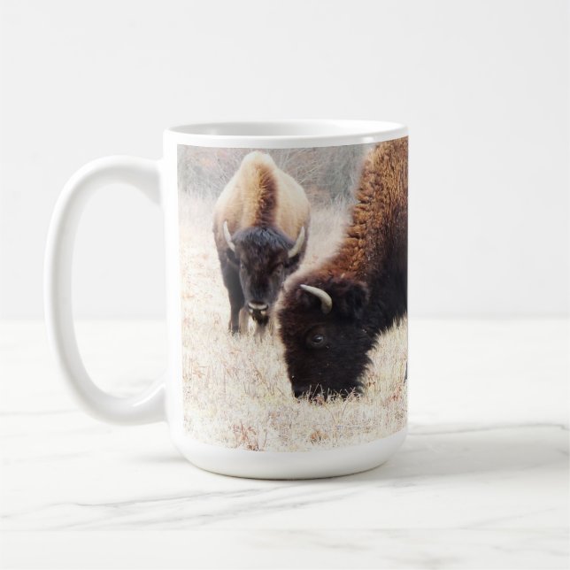 Bison Prairie Coffee Mug (Gauche)